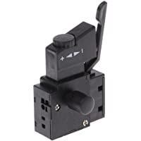 Qiulip FA2-6-1BEK - Interruptor de botón para control de velocidad de taladro eléctrico